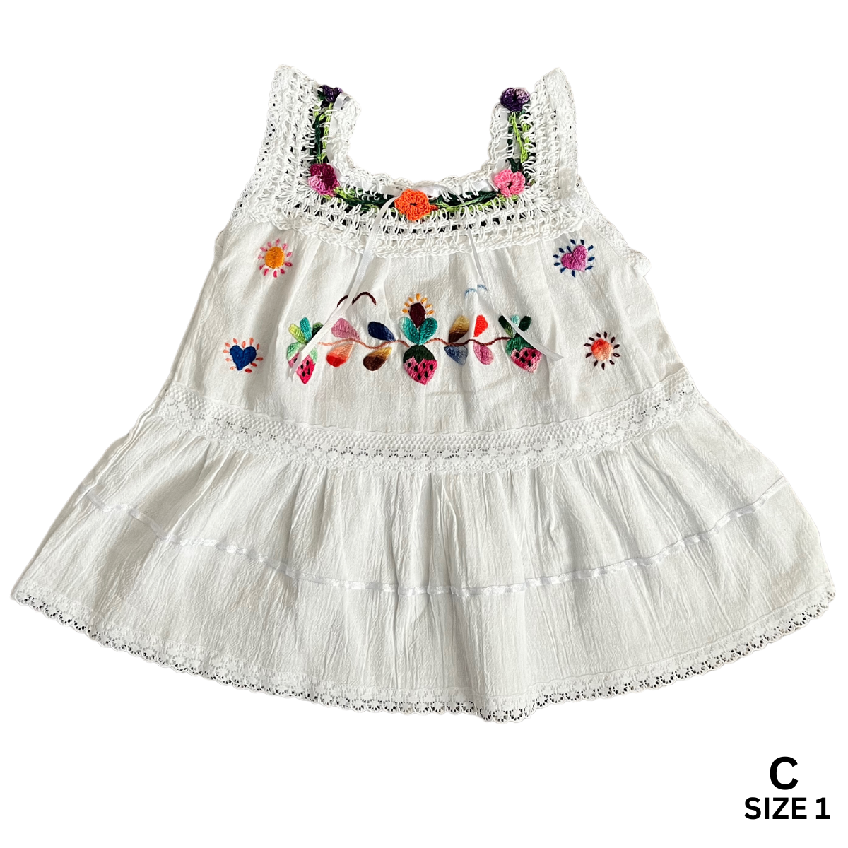 Emilia Embroidered Dress- Toddler