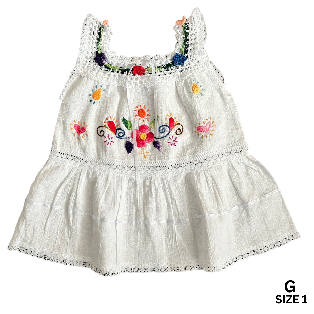 Emilia Embroidered Dress- Toddler