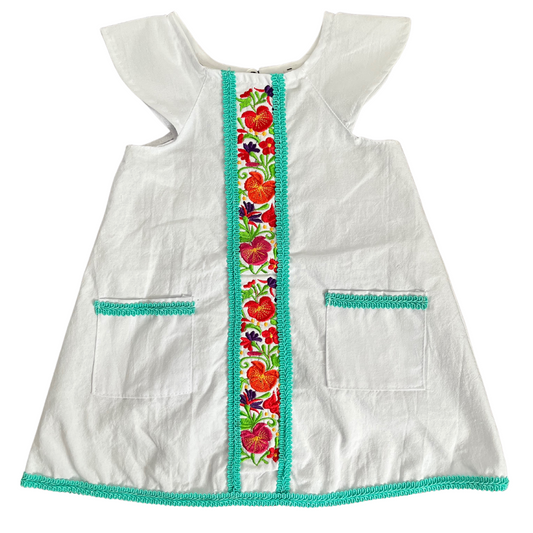 Yolissa Embroidered Dress- Toddler